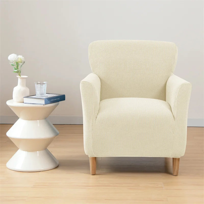 Elastische stoelhoezen fauteuil nr. 2