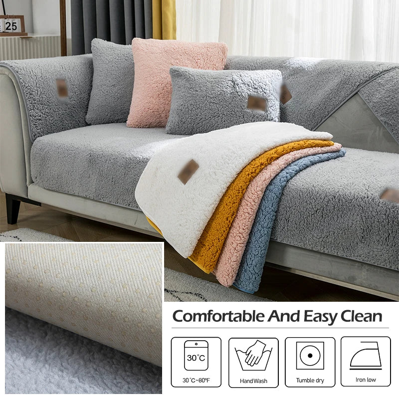 Sofa und Kissenbezug 6