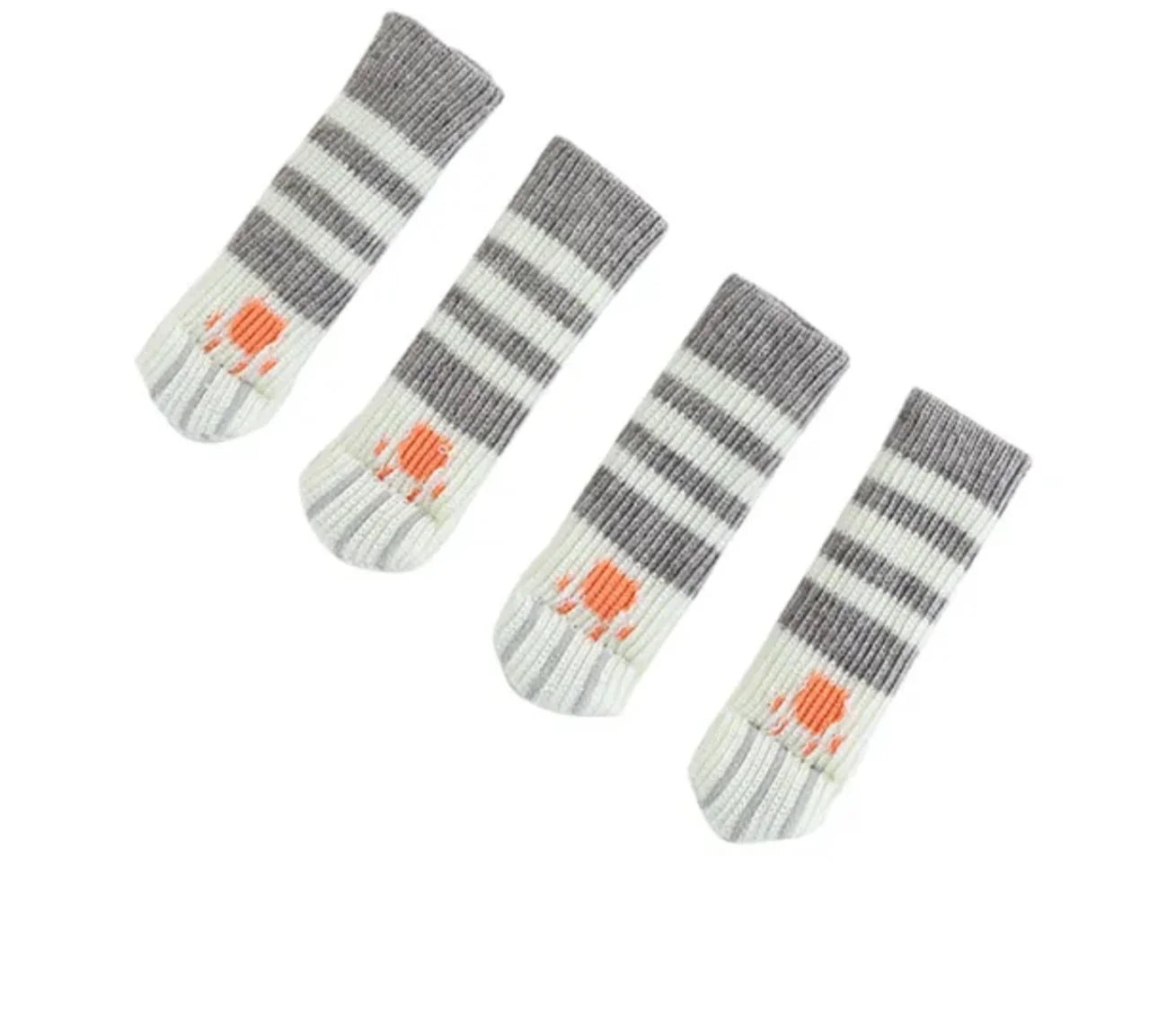 Stuhl und Tischbein Socken Kratzschutz Unifarbe 4er Set