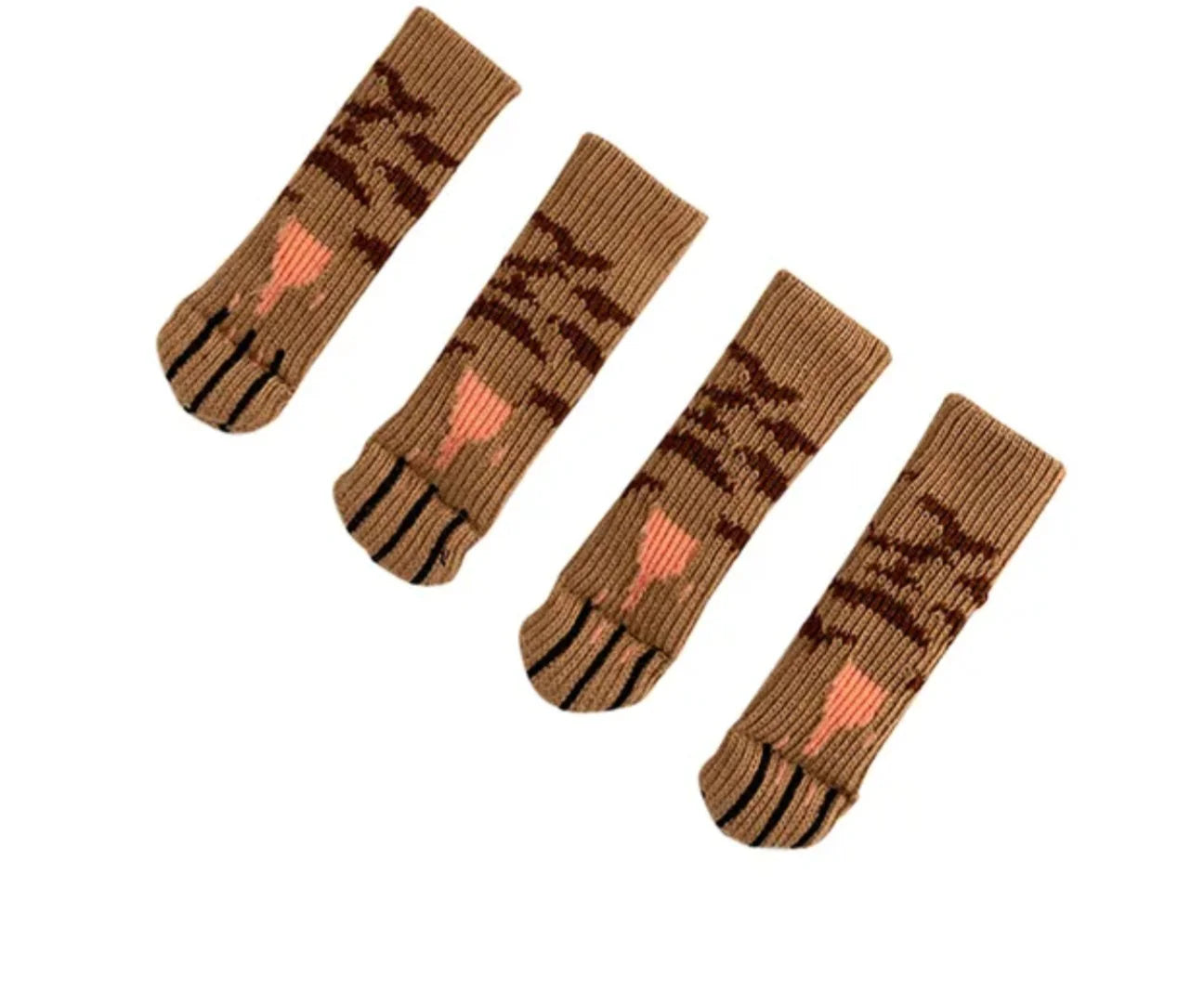 Stuhl und Tischbein Socken Kratzschutz Unifarbe 4er Set