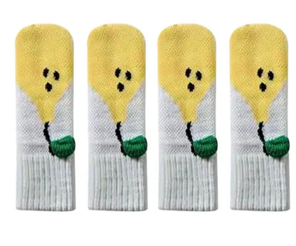 Stuhl und Tischbein Socken Kratzschutz Unifarbe 4er Set